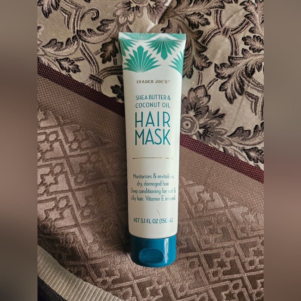 Trader Joe's shea and coconut oil hair mask nwt